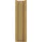 Ekena Millwork 5 1/2-in W x 20-in D x 20-in H Funston Slat Rough Cedar Woodgrain TimberThane Outlooker, Primed Tan OUTUR055X20X20FST24RCPR - alternate 3
